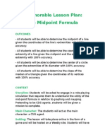 A Memorable Lesson Plan Midpoint v1