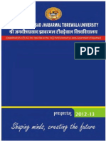 Prospectus Jjtu