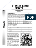 2003 Rules Review Update