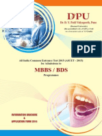 MBBS - BDS Brochure