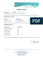 Mistura de octoatos metálicos especificação