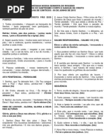 musicas corpus christi 2015