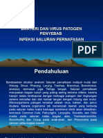 Microbiolgy (Bakteri Dan Virus Penyebab Infeksi Saluran Pernafasan) ..