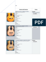 Coleccion de Guitarras Profesionales