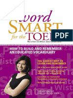 Word Smart For The TOEFL by The Princeton Review