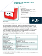 Hcp-E (Sci) : Analogue Addressable Manual Call Point With Short-Circuit Isolator