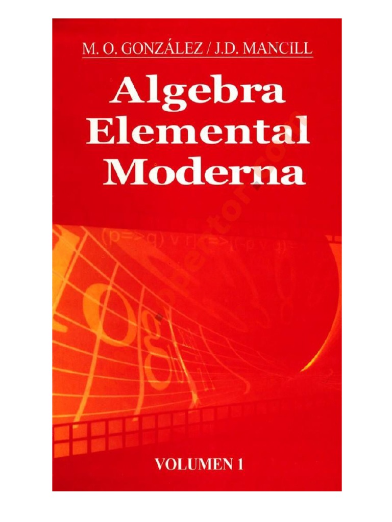 Algebra De Mancil Pdf