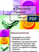 Mga Diskursong Personal