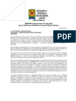 CARTA PÚBLICA - Gobernador Queretaro - Aleida Quintana