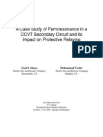 A Case Study of Ferroresonance