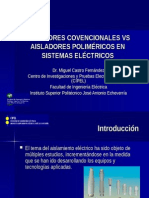 Aisladores Convensionales y Polimericosi