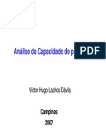 Anlise de Capacidade de Processos