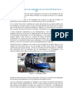 Reporte de Visita A Los Hangares de Los Helicópteros de La SSP