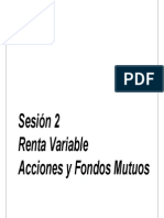 Renta Variable Acciones y Fondos Mutuos PDF