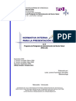 Normativa Interna Pas 2013