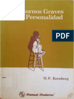 Otto Kernberg Trastornos Graves de La Personalidad Ed. El Manual Moderno PDF