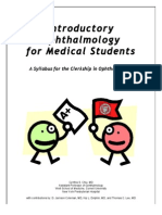 Ophthalmology Syllabus for Medical Students