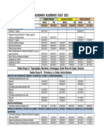 Calendario Cued 2015