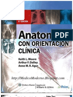 Anatomía con orientación clínica de  Moore 6ta.pdf