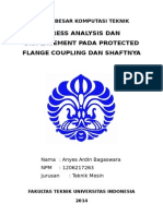 Stress Analysis Dan Displacement Pada Protected Flange Coupling Dan Shaftnya Anyes Ardin Bagaswara 1206217263