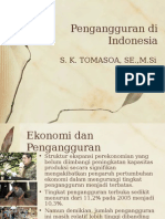 PI - Pengangguran Di Indonesia