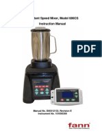 Constant Speed Mixer Instruction Manual PDF