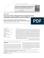 RBHH - Oral Cancer After Prolonged Immunosupression For Multiorgan Chronic Graft Vs Host Disease