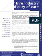 Duty of Care-Labour
