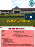 Perkembangan Teori Organisasi