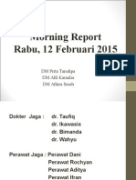 Morning Report Ot TGL 12 Feb 2015