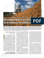 Biocombustibles y Uso Energetico de La Biomasa
