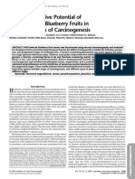 Chemopreventive Potential of Wild Lowbush Blueberry Fruits in Multiple Stages of Carcinogenesis TRISTAN F.