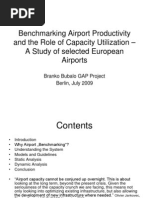 Download Benchmarking Airport Productivity and the Role of Capacity - A Study of Selected European Airports - Presentation by bbubalo SN26909937 doc pdf