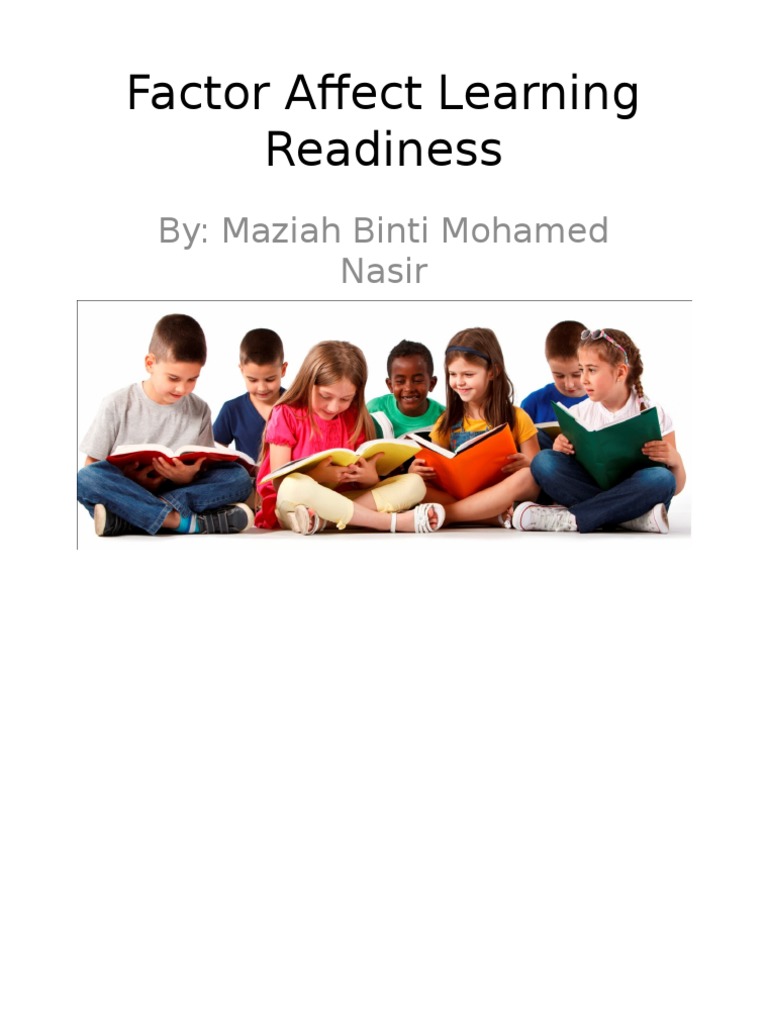 Factors Influencing Learning Readiness | PDF