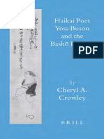 Haikai Poet, Yosa Buson and The Basho Revival