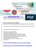 Medical Card Takaful IKHLAS