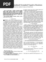 MOS Only Negative Resistances