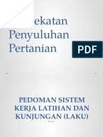 Pendekatan Penyuluhan Pertanian