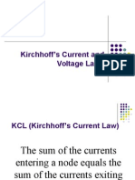 Kirchhoff's Current and Voltage Laws