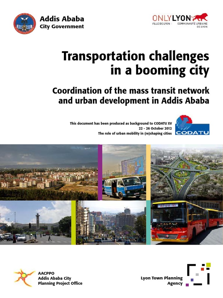 Addis Ababa's Urban Transport Challenges | PDF | Public Transport ...