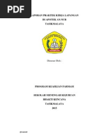 Download LAPORAN PRAKTEK KERJA LAPANGAN  DI APOTEK AN-NUR  TASIKMALAYA   by Ivannet SN269111367 doc pdf