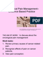 Oncological Pain Management EBP