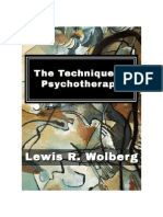 Technique of Psychotherapy
