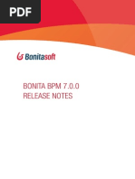 Bonita BPM 7.0.0 Release Notes