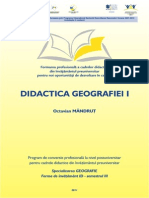 Didactica geografie 