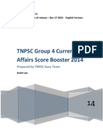 TNPSC Group 4 Current Affairs Score Booster