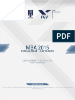 Programa MBA - Gerenciamento de Projetos
