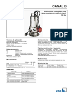 Canal BI BS200 Bomba KSB