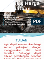 Analisis Harga Satuan