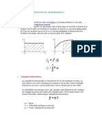 Impulso y Cantidad de Movimiento